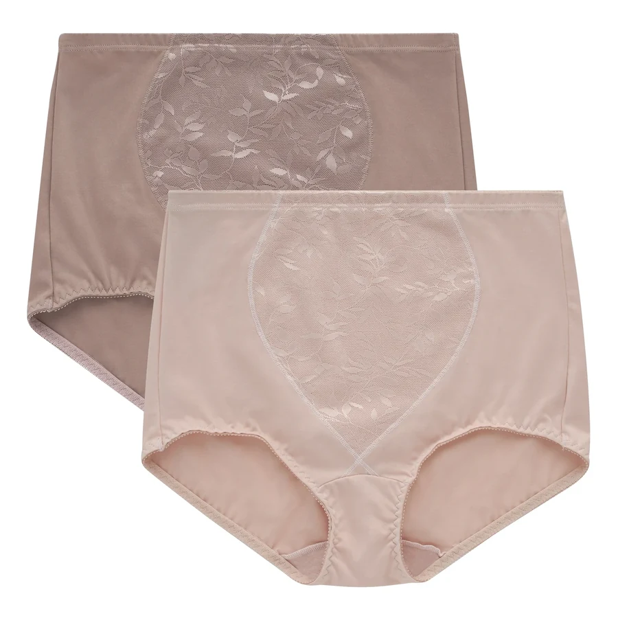 Bali Firm-control shaping brief, two-pack