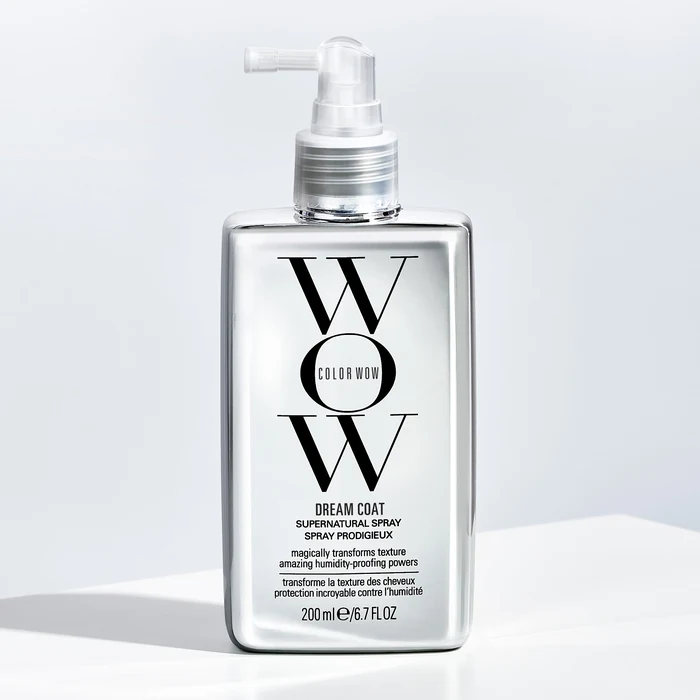 Color Wow Dream Coat anti-humidity spray, worn