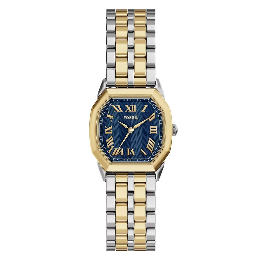 Fossil Harlow two-tone watch