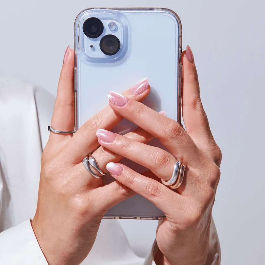 imPRESS colorFX Starry peel-and-stick press-on nails