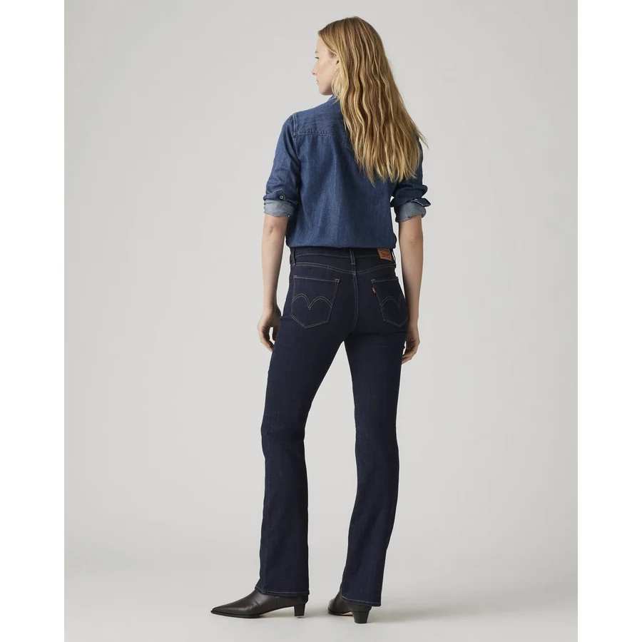 Levi's Classic Bootcut jeans, worn