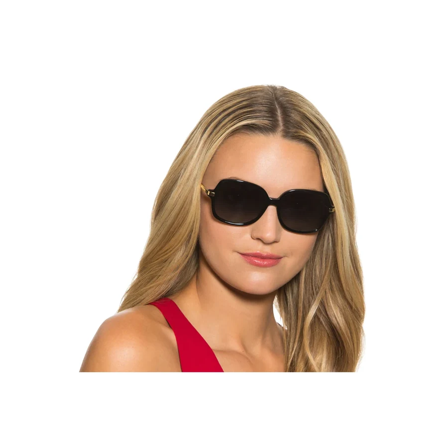 Michael Kors MK2024 Adrianna square sunglasses, worn