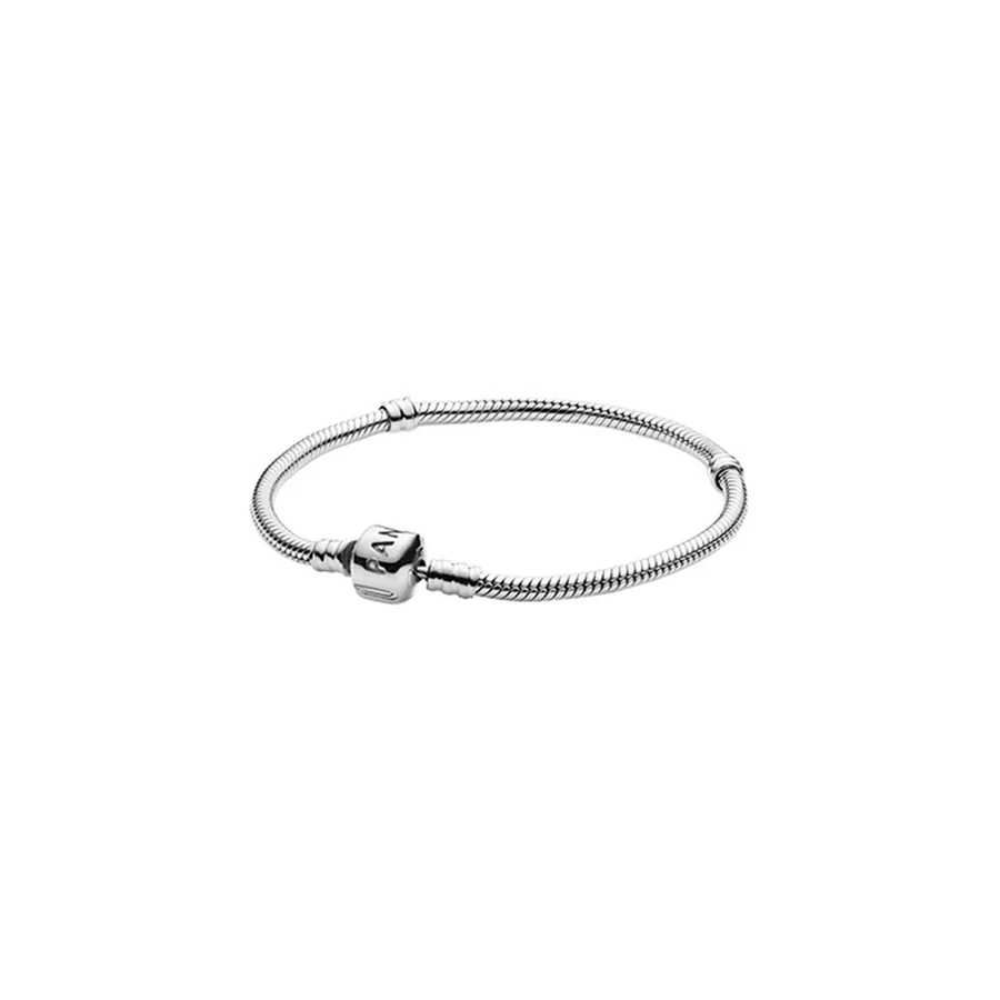 Pandora Moments snake chain bracelet, sterling silver