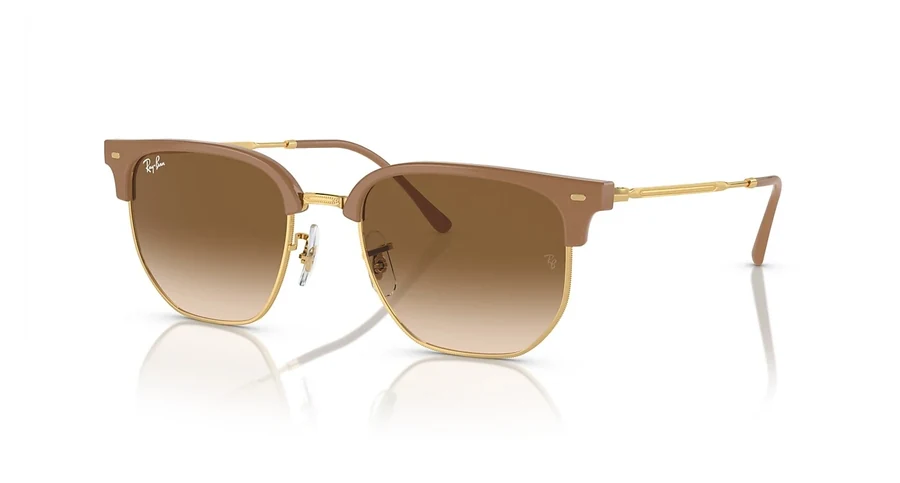 Ray-Ban RB4416 New Clubmaster sunglasses, beige