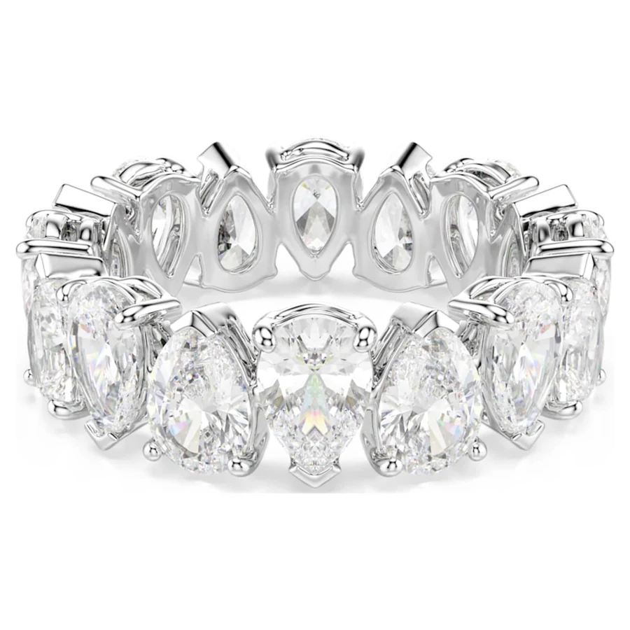 Swarovski Matrix Vittore ring, pear cut